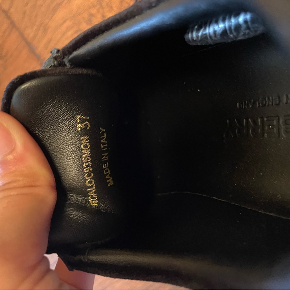 Burberry Men's Black and Blue Sneakers - Picture 10 of 14